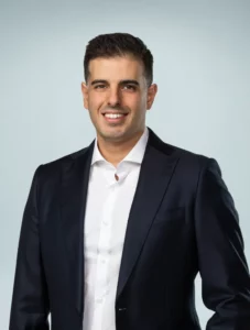 Portrait of Dr George Awwad